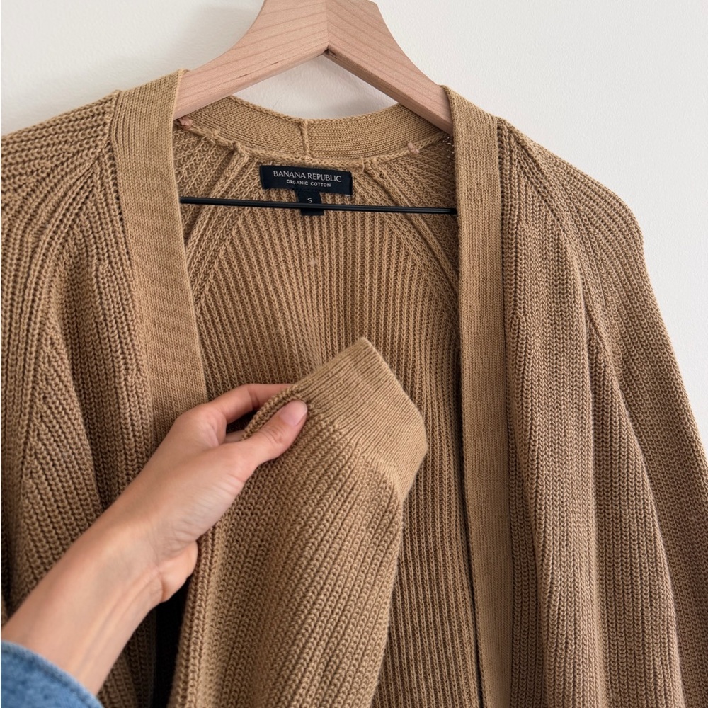 Banana Republic Organic Cotton Cardigan Sweater - Women - Picture 3 of 7